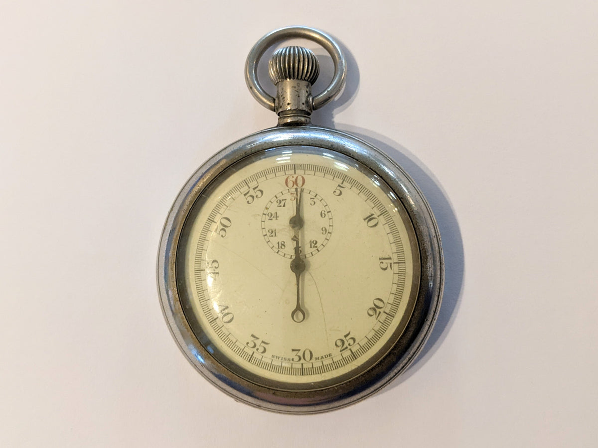Original 1930's Scouts Stopwatch Old Bridge Antiques